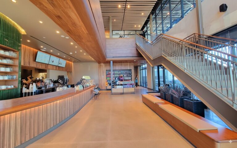 starbucks-two-story-val-vista-gilbert modern coffee shop two story