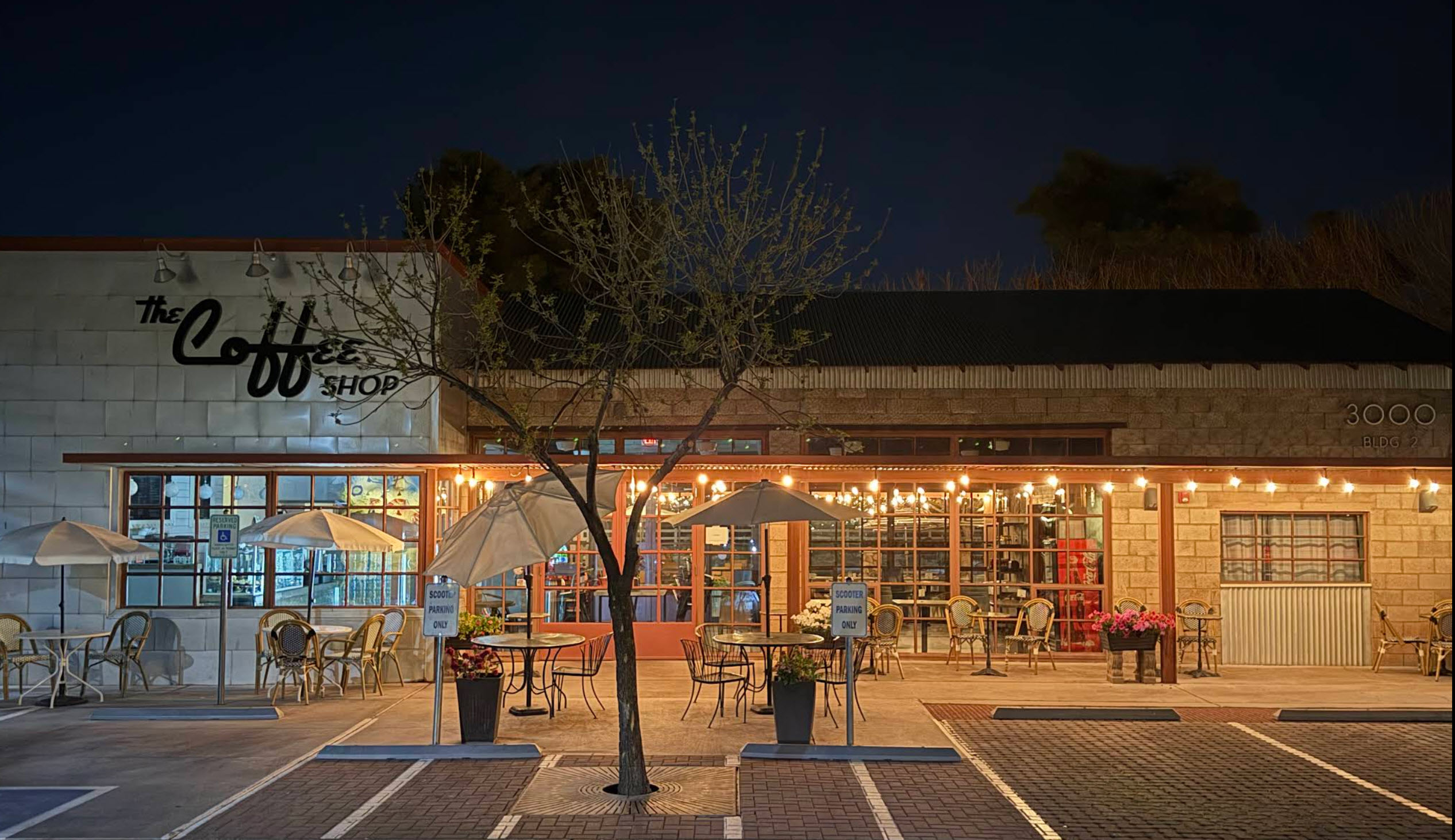 the coffee shop