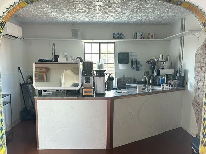 Zedamo Coffee order counter