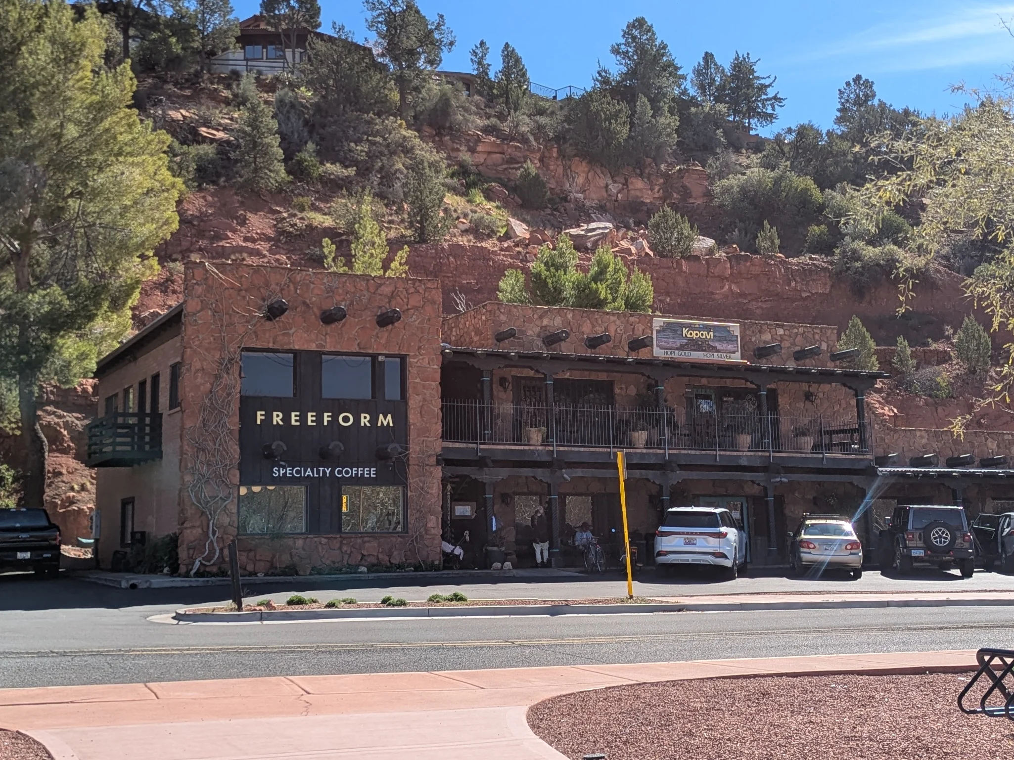 FreeForm Coffee Front View