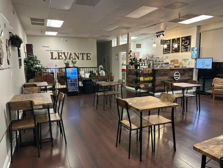 Levante Coffee Indoor Seating