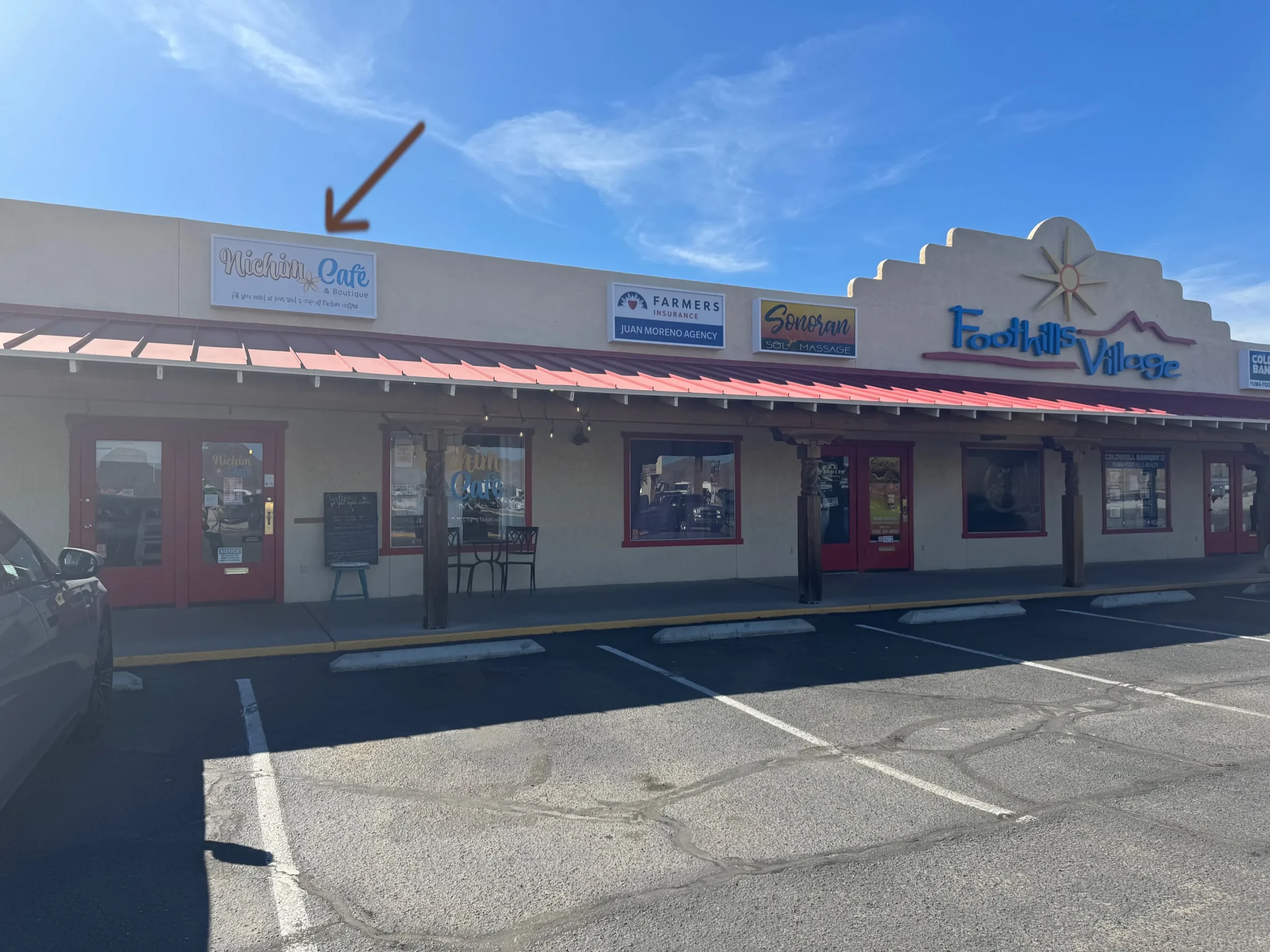 Nichim Cafe Yuma - Front View Angel 2