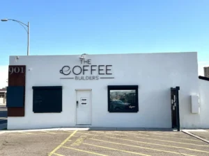 The Coffee Builders Phoenix outside view