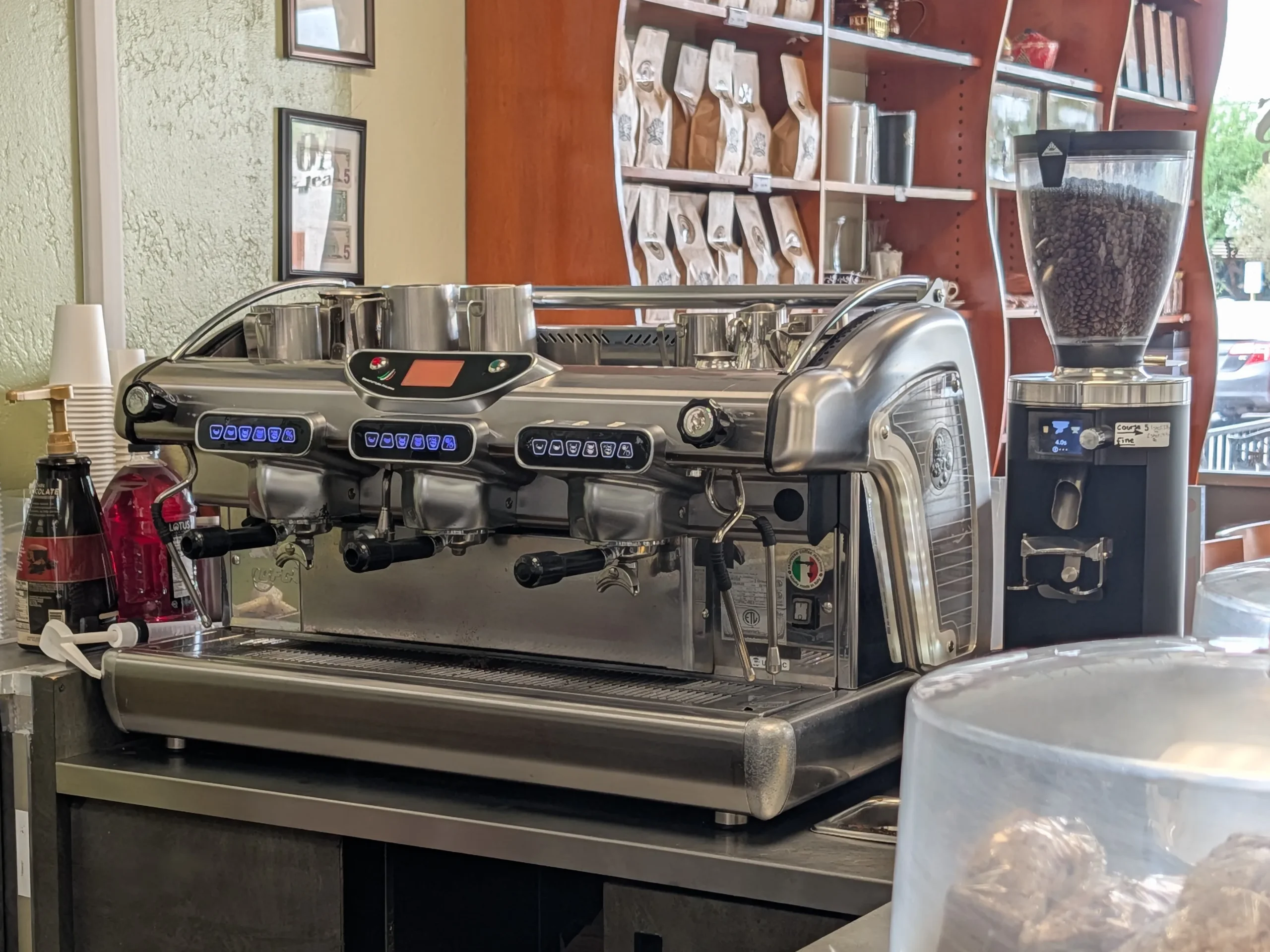 A.T. Oasis Coffee BFC Galileo Espresso Machine