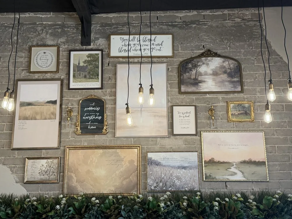 Milk and Honey Coffee Litchfield Park - Faith Wall