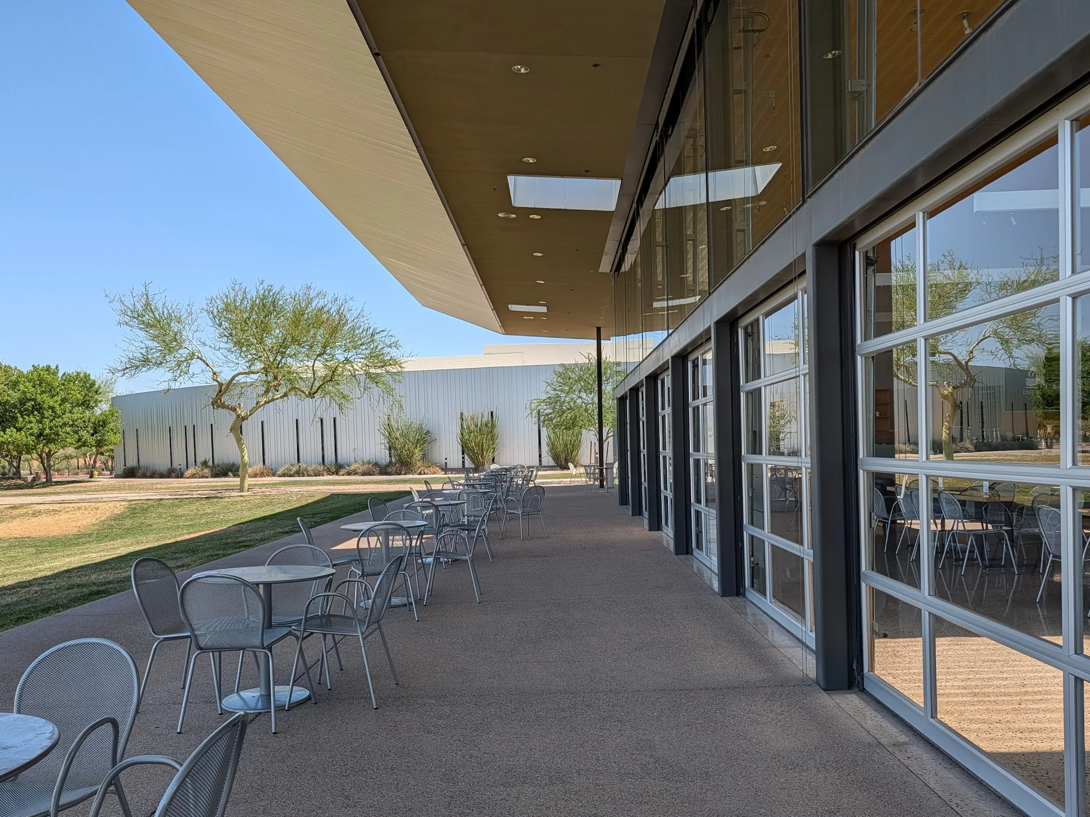 The Commons Coffeehouse Back Patio