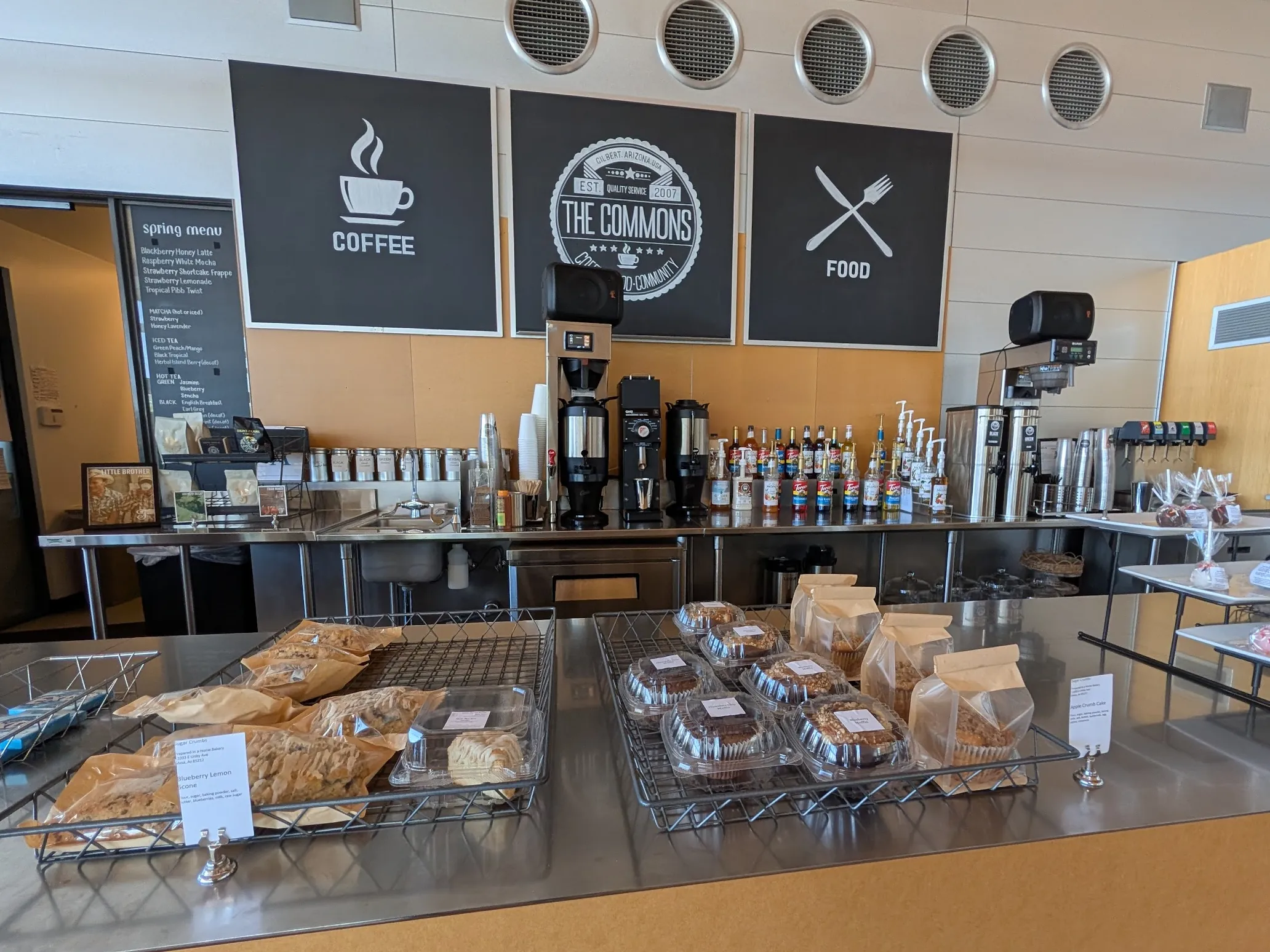 The Commons Coffeehouse Desserts