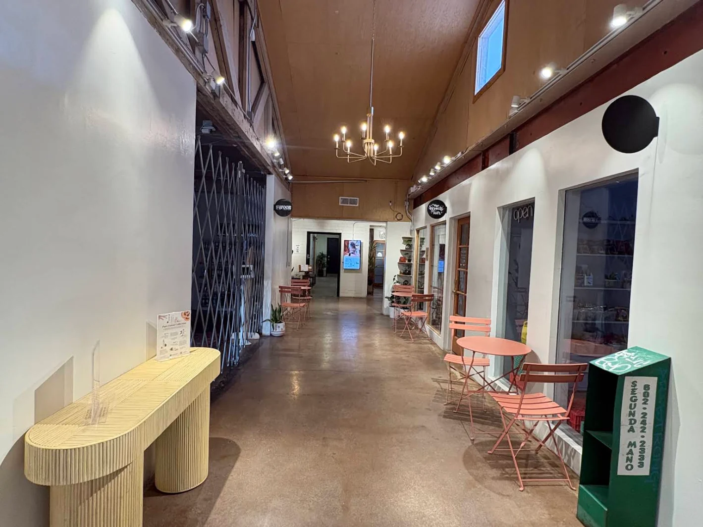 Yumis Coffee Phoenix AZ inside The Carmody