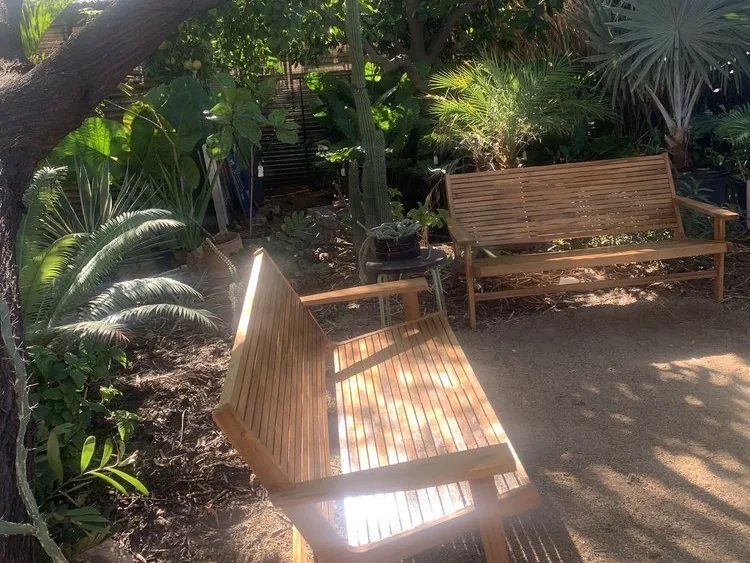 Caffio Espresso bar at Pueblo seating benches