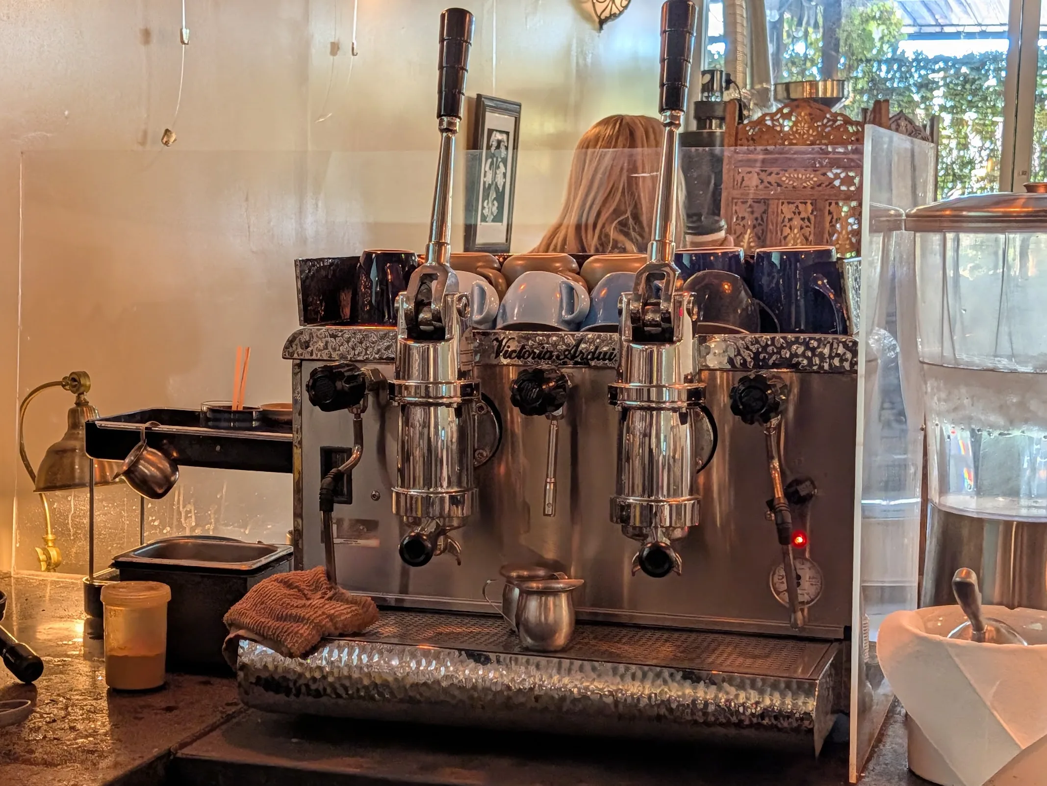 Esso Coffee Athena Leva Espresso Machine