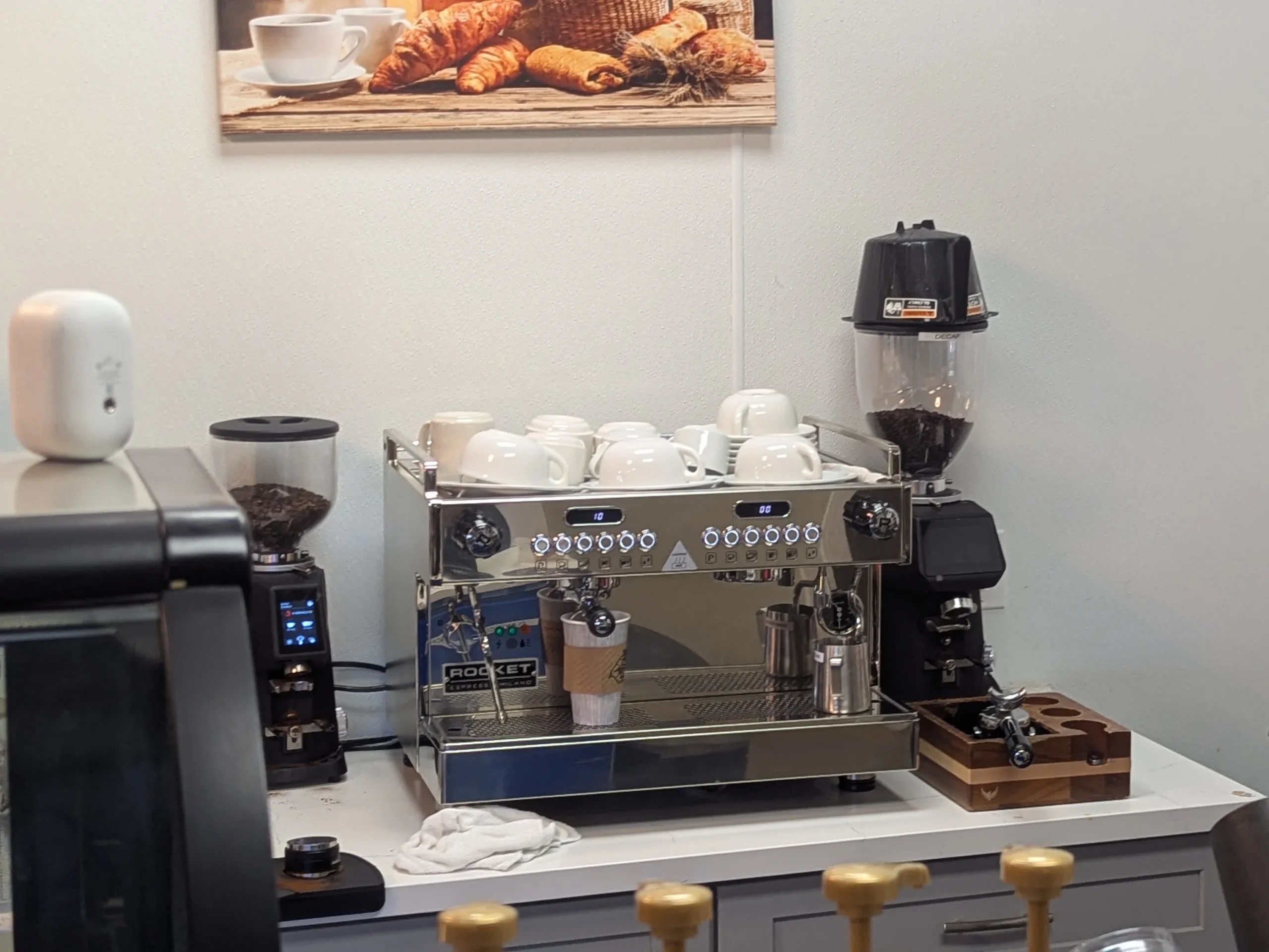 Hadas Cafe Rocket Espresso Machine