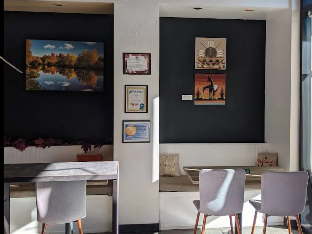 Layla's Bakery Cafe Sedona AZ Inside view