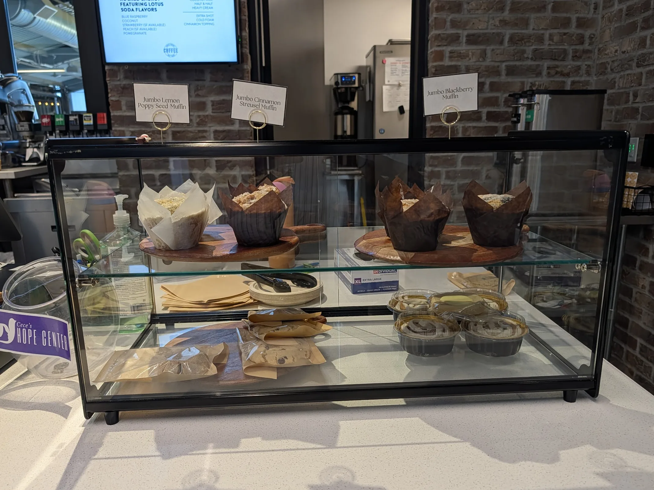 Rock Point Coffee Queen Creek Pastry Case