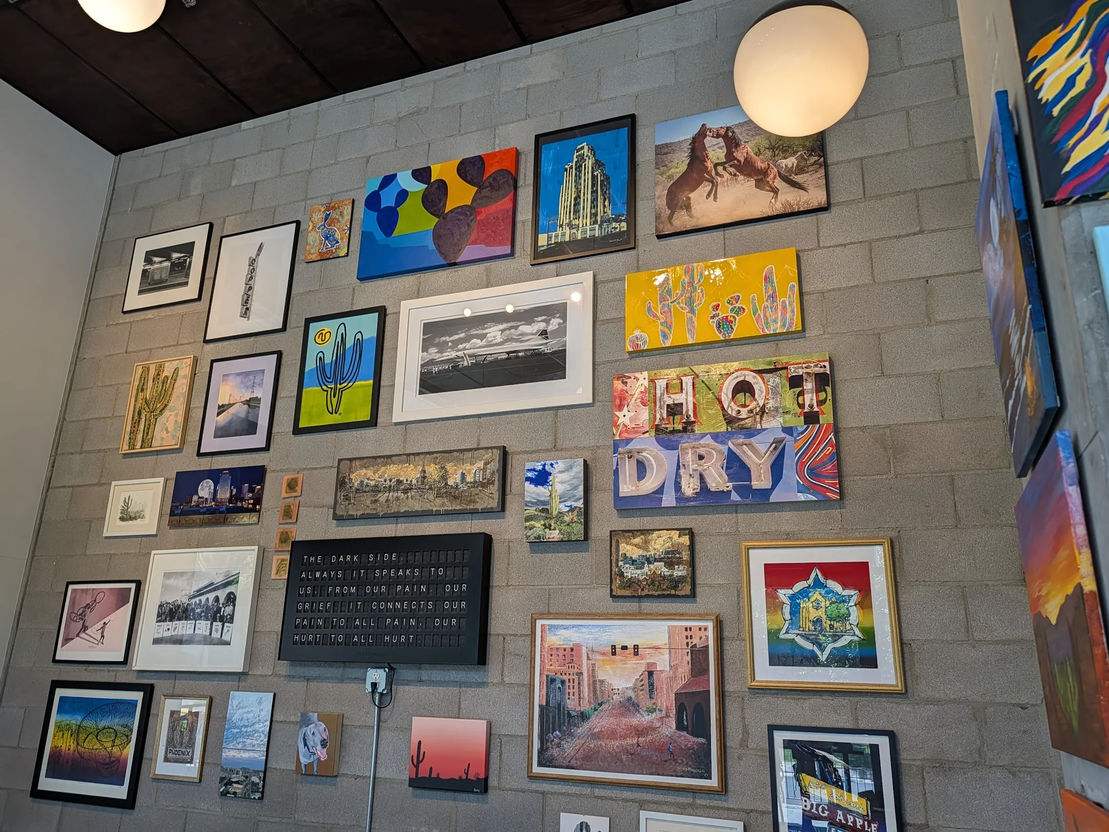 The Valley Coffee Company - Art Wall