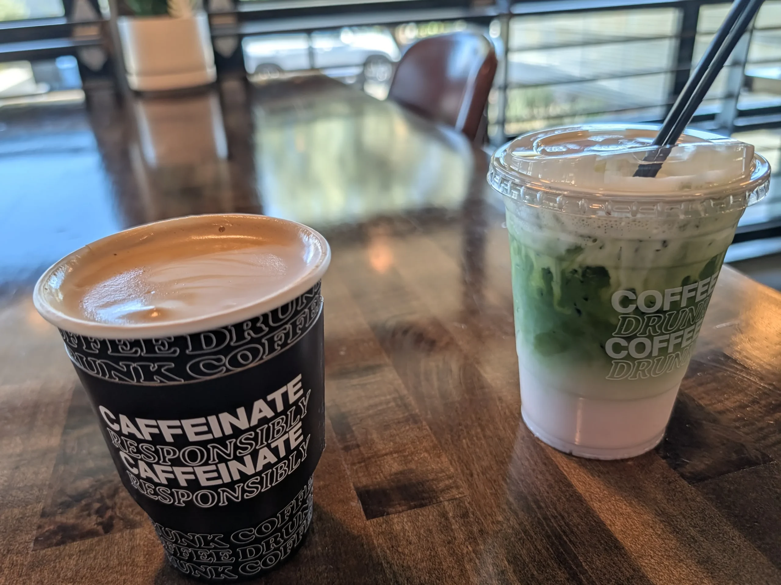 CoffeeDrunk Phoenix, AZ - Latte and Matcha