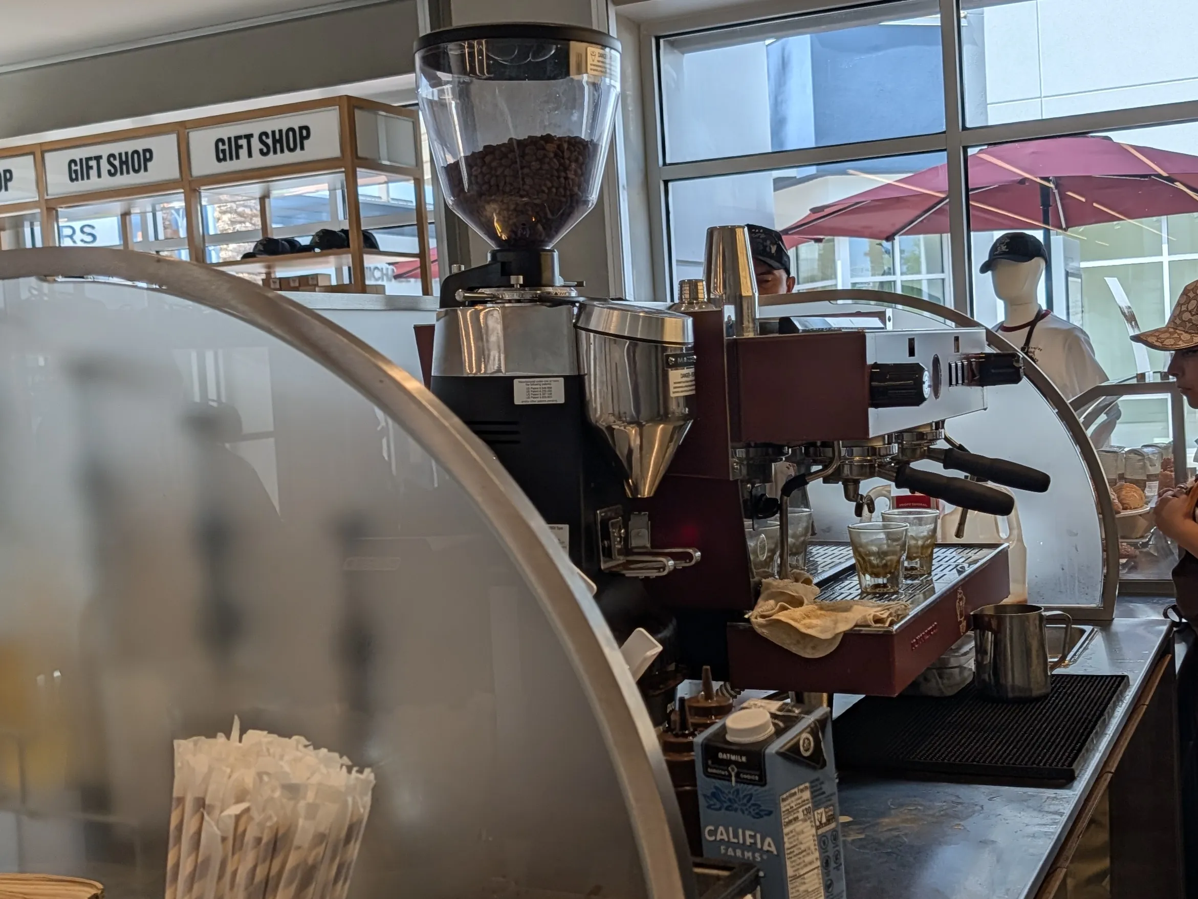 The Coach Coffee Shop Espresso Machine and Grinder (La Marzocco)