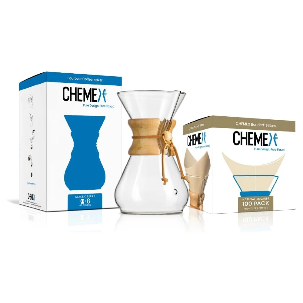CHEMEX Bundle 8-Cup with Filters