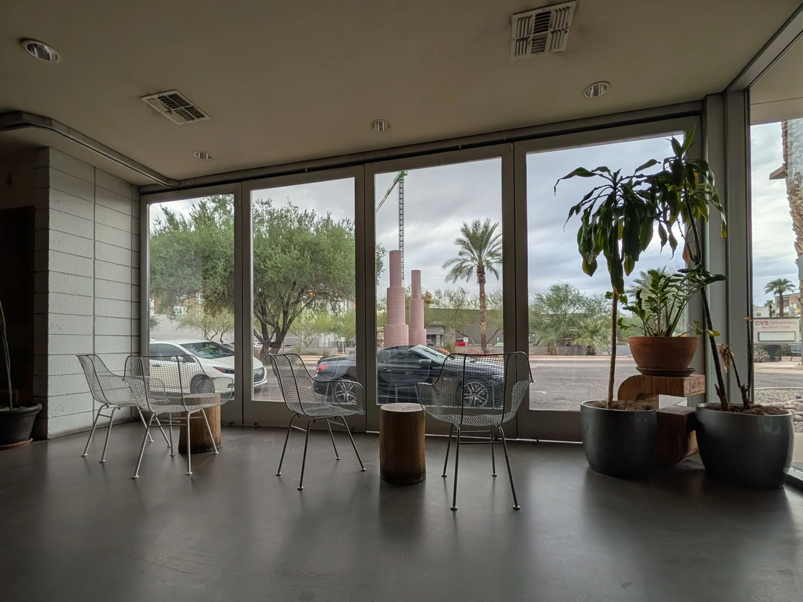Giant Coffee Window Seating