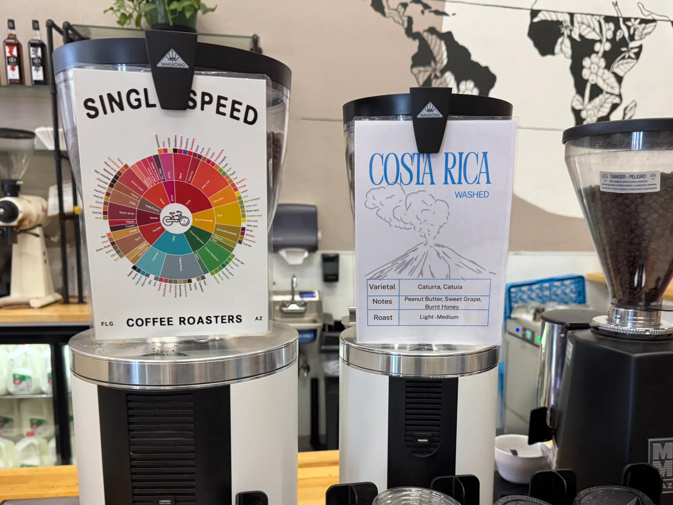 Single Speed Coffee grinders and single origin options
