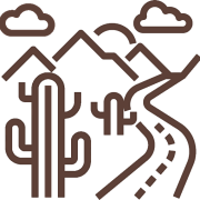 Hero Rich Brown 5D4037 desert and mountains Improved